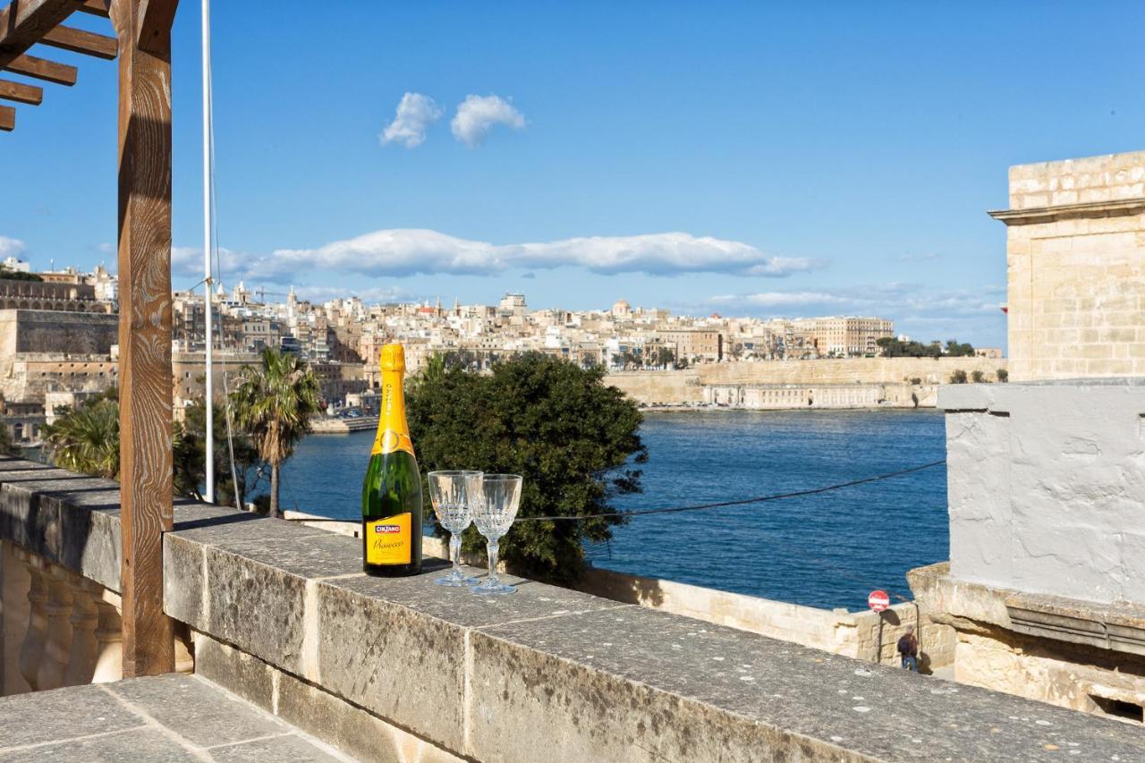 סנגלאה Traditional Maltese Townhouse, Roof Terrace And Views מראה חיצוני תמונה